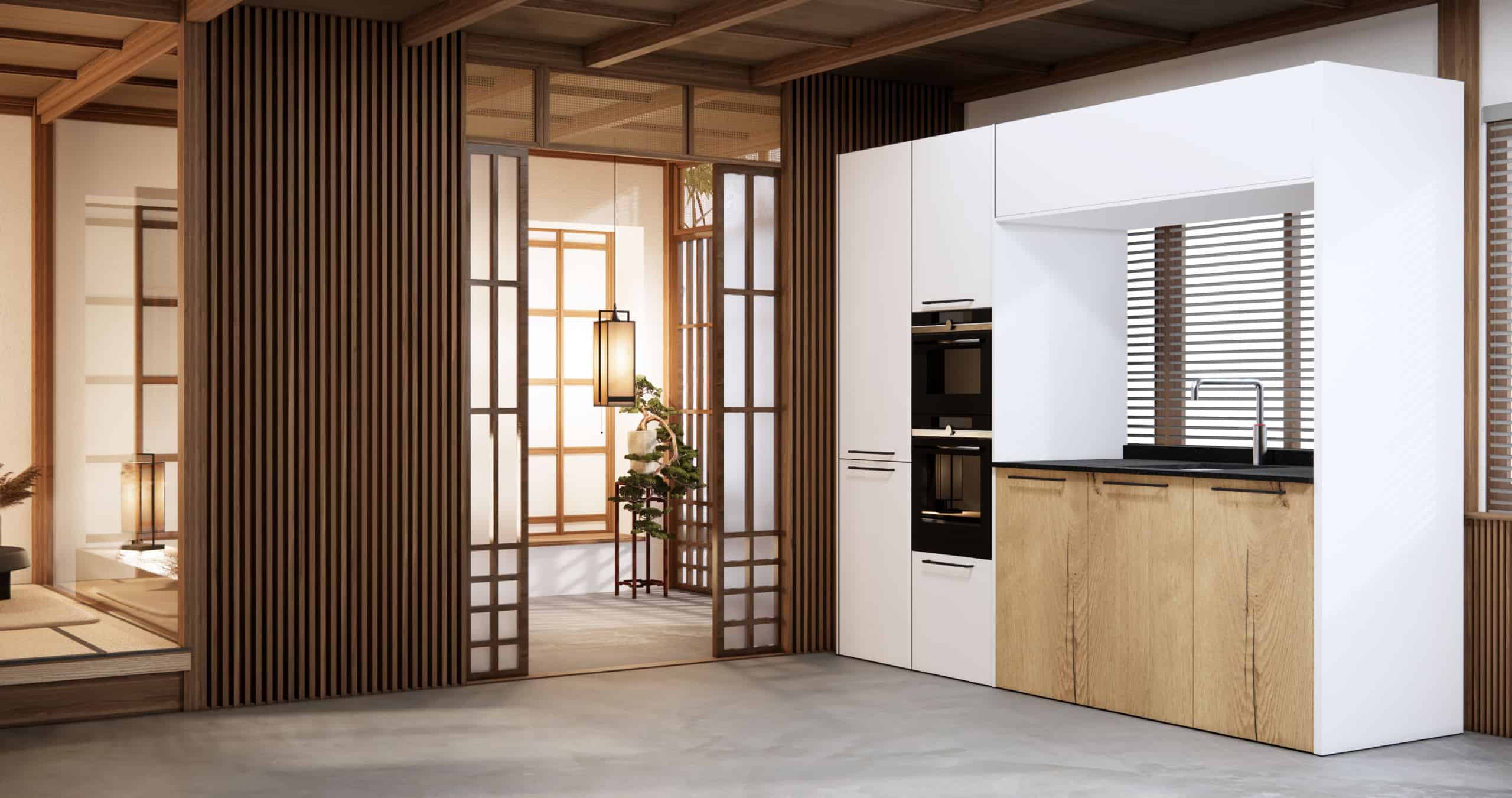 Partition กั้น สัดส่วน แบ่ง function ใช้สอยภายในบ้าน ให้เป็นสัดส่วน ด้วย ระแนง และผนังภายใน