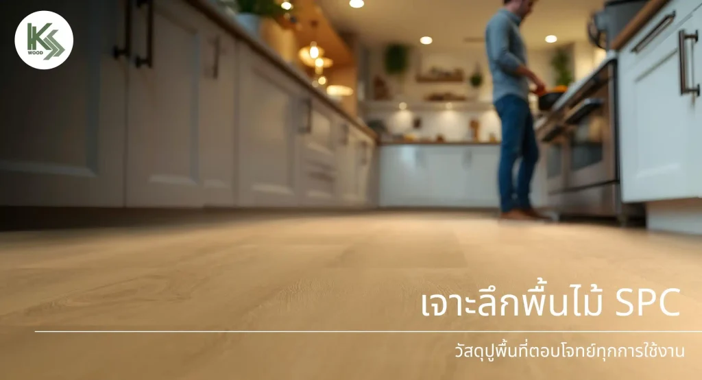 เจาะลึกพื้นไม้ SPC: วัสดุปูพื้นที่ตอบโจทย์ทุกการใช้งาน