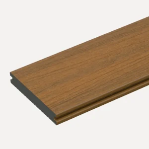 พื้นไม้เทียม K.S. WOOD รุ่น NewTechWood เคลือบผิวพิเศษ แบบตัน 2 หน้า