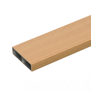 ระแนงอลูมิเนียมลายไม้ K.S. WOOD รุ่น ALusions เคลือบผิวพิเศษ MHL-104