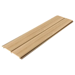 ฝ้าผนังไม้เทียมภายใน K.S. WOOD รุ่น SOCIO WOOD แบบแผ่นเรียบ (Emobosing) รุ่น Homey