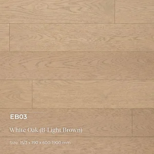 White Oak (B-Light Brown)