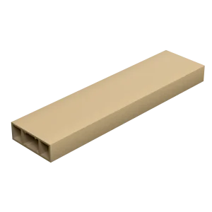 ระแนงไม้เทียม K.S. WOOD รุ่น SOCIO WOOD ลายปัดเสี้ยน HL-206