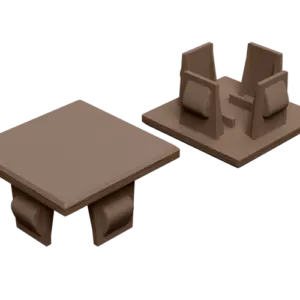 SOCIO ตัวปิดหัวท้ายไม้ระแนงขนาด 2x2