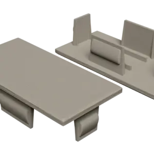 SOCIO ตัวปิดหัวท้ายไม้ระแนงขนาด 2x4