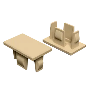 SOCIO ตัวปิดหัวท้ายไม้ระแนงขนาด 1×2