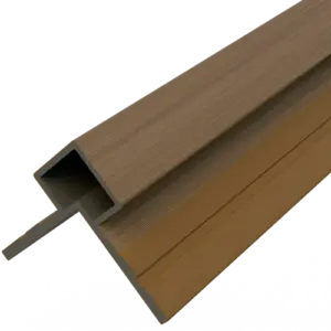 UC2 เข้ามุมนอก สำหรับฝ้าผนังลอน 2 นิ้ว TEAK