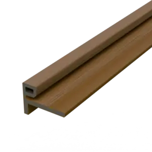 UE-1ตัวปิดขอบฝ้าผนังลอน 1 นิ้ว TEAK