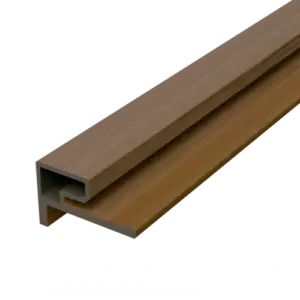 UE-2ตัวปิดขอบฝ้าผนังลอน 2 นิ้ว TEAK