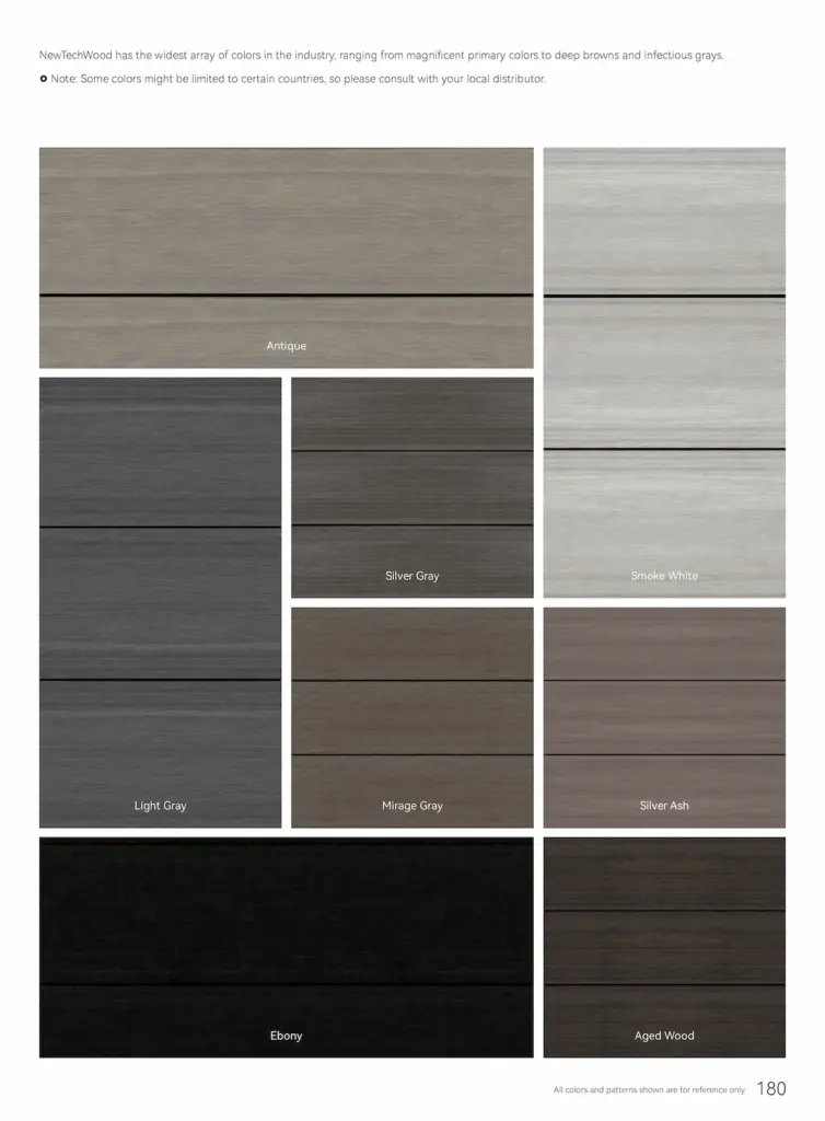 ประตูไม้เทียมสีกลุ่ม Gray & Contemporary